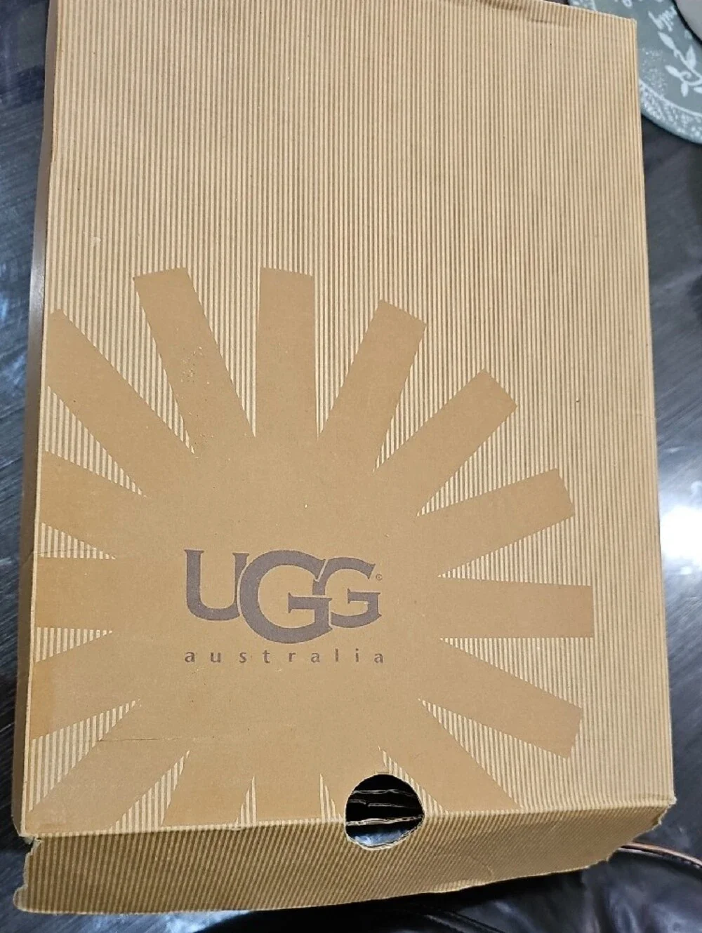 UGG Men’s Black Leather Chukka Boots